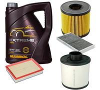 DENCKERMANN Controllo Set MANNOL EXTREME 5W-40 5L Per Opel Corsa C 1.3 CDTi