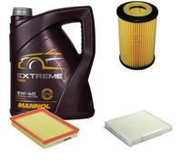 DENCKERMANN Controllo Set MANNOL Extreme 5W-40 5L Per Opel Meriva