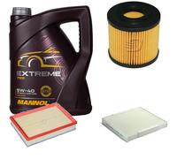 DENCKERMANN Controllo Set MANNOL Extreme 5W-40 5L Per Opel Meriva