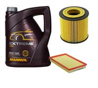 DENCKERMANN Controllo Set MANNOL EXTREME 5W-40 5L Per Opel Vectra B 1.8I 16V