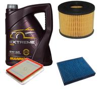 DENCKERMANN Controllo Set MANNOL Extreme 5W-40 5L Per Opel Zafira B 1.7 CDTi