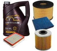 DENCKERMANN Controllo Set MANNOL Extreme 5W-40 5L Per Opel Zafira B 1.7 CDTi