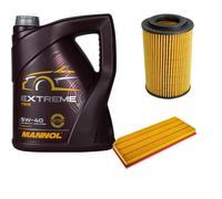 Denckermann Controllo Set mannol extreme 5W-40 5L per Per VW Golf VI 2.0
