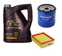 DENCKERMANN Controllo Set MANNOL EXTREME 5W-40 5L Per Peugeot 206 CC 2.0 S16