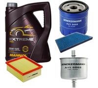 DENCKERMANN Controllo Set MANNOL EXTREME 5W-40 5L Per Peugeot 206 Schrägheck