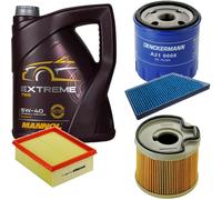 DENCKERMANN Controllo Set MANNOL EXTREME 5W-40 5L Per Peugeot 206 Schrägheck