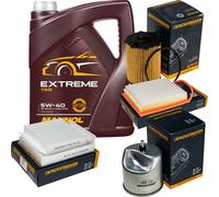 Denckermann Controllo Set mannol extreme 5W-40 5L per Peugeot 207