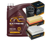 DENCKERMANN Controllo Set MANNOL EXTREME 5W-40 5L Per Peugeot 208 Citroën C3