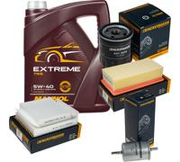 DENCKERMANN Controllo Set MANNOL EXTREME 5W-40 5L Per Peugeot 208 Citroën C3