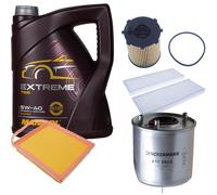 DENCKERMANN Controllo Set MANNOL EXTREME 5W-40 5L Per PEUGEOT 301 CITROËN