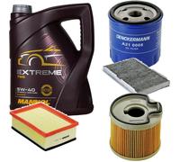 DENCKERMANN Controllo Set MANNOL Extreme 5W-40 5L Per Peugeot 307 Break 2.0