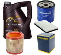 DENCKERMANN Controllo Set MANNOL EXTREME 5W-40 5L Per Peugeot 405 II 1.4
