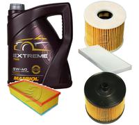 DENCKERMANN Controllo Set MANNOL Extreme 5W-40 5L Per Peugeot 807 2.0 HDi