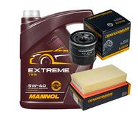 DENCKERMANN Controllo Set MANNOL Extreme 5W-40 5L Per Renault Clio III 2.0