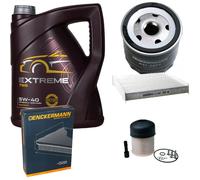 DENCKERMANN Controllo Set MANNOL Extreme 5W-40 5L Per Renault Clio IV