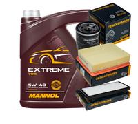 DENCKERMANN Controllo Set MANNOL Extreme 5W-40 5L Per Renault Espace IV 3.5