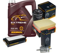 DENCKERMANN Controllo Set MANNOL Extreme 5W-40 5L Per Renault Espace IV 3.5