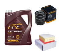 DENCKERMANN Controllo Set MANNOL Extreme 5W-40 5L Per Renault Espace V 1.8