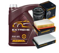 DENCKERMANN Controllo Set MANNOL Extreme 5W-40 5L Per Renault Fluence 2.0