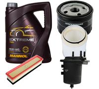 DENCKERMANN Controllo Set MANNOL EXTREME 5W-40 5L Per Renault Kangoo 1.5 DCI
