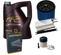 DENCKERMANN Controllo Set MANNOL Extreme 5W-40 5L Per Renault Kangoo/Grand