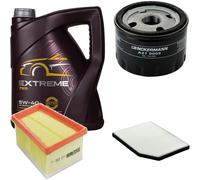 DENCKERMANN Controllo Set MANNOL EXTREME 5W-40 5L Per Renault Laguna I 1.6