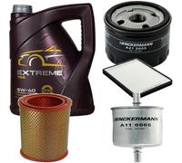 DENCKERMANN Controllo Set MANNOL EXTREME 5W-40 5L Per Renault Megane I 1.6I