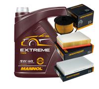 DENCKERMANN Controllo Set MANNOL Extreme 5W-40 5L Per Renault Megane III