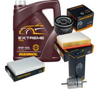 DENCKERMANN Controllo Set MANNOL Extreme 5W-40 5L Per Renault Megane III