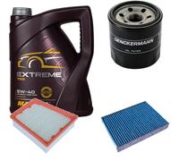 Denckermann Controllo Set mannol extreme 5W-40 5L per Renault Scénic (III)