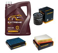 Denckermann Controllo Set mannol extreme 5W-40 5L per Renault Scenic III