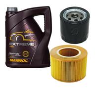 DENCKERMANN Controllo Set MANNOL Extreme 5W-40 5L Per Saab 9-5 Kombi 2.0 T