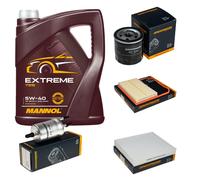 DENCKERMANN Controllo Set MANNOL EXTREME 5W-40 5L Per SEAT IBIZA IV 1.0 TSI