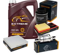 DENCKERMANN Controllo Set MANNOL Extreme 5W-40 5L Per Skoda Roomster 1.6