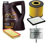 DENCKERMANN Controllo Set MANNOL Extreme 5W-40 5L Per Volvo V40 Kombi 1.8