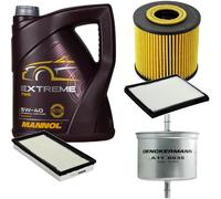 DENCKERMANN Controllo Set MANNOL EXTREME 5W-40 5L Per VOLVO V40 Kombi 2.0 T