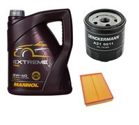 DENCKERMANN Controllo Set MANNOL EXTREME 5W-40 5L Per VW FOX 1.4