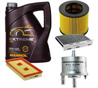 DENCKERMANN Controllo Set MANNOL Extreme 5W-40 5L Per VW Golf V 1.6 FSI