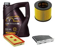 DENCKERMANN Controllo Set MANNOL Extreme 5W-40 5L Per VW Golf V 1.6 FSI