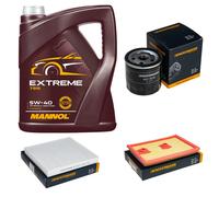 DENCKERMANN Controllo Set MANNOL EXTREME 5W-40 5L Per VW GOLF VII 1.4 TSI