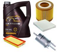 DENCKERMANN Controllo Set MANNOL Extreme 5W-40 5L Per VW Polo 1.2 12V Seat