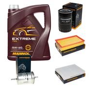 DENCKERMANN Controllo Set MANNOL Extreme 5W-40 5L Per VW Transporter V Bus
