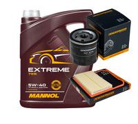 DENCKERMANN Controllo Set MANNOL Extreme 5W-40 5L Per VW UP 1.0 Polo Skoda