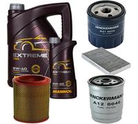 DENCKERMANN Controllo Set MANNOL Extreme 5W-40 6L Per Alfa Romeo 156 2.4 JTD