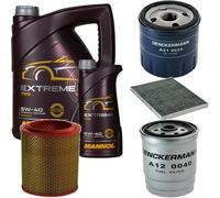 DENCKERMANN Controllo Set MANNOL EXTREME 5W-40 6L Per Alfa Romeo 166 2.4 JTD