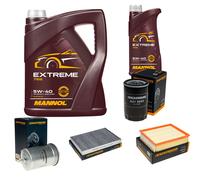 DENCKERMANN Controllo Set MANNOL EXTREME 5W-40 6L Per Audi A6 1.8 T 2.0