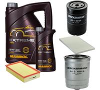 DENCKERMANN Controllo Set MANNOL EXTREME 5W-40 6L Per Audi A6 1.9 TDI