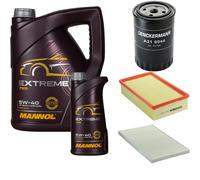 DENCKERMANN Controllo Set MANNOL EXTREME 5W-40 6L Per Audi A6 Avant 2.5 TDI