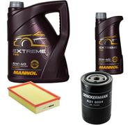DENCKERMANN Controllo Set MANNOL Extreme 5W-40 6L Per Audi Cabriolet 1.9 TDI
