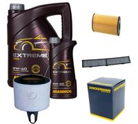 DENCKERMANN Controllo Set MANNOL Extreme 5W-40 6L Per BMW 1Er 120I